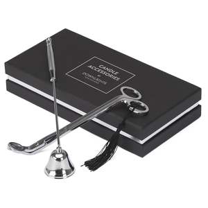 All: Downlights Silver Wick Trimmer & Snuffer Set
