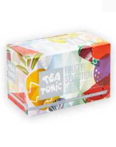 All: Tea Tonic Fruity Tea Selection Sampler Box - 30 Teabags