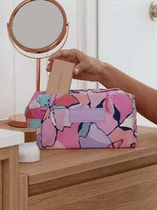 All: Mindful Marlo Box Makeup Bag - Willow