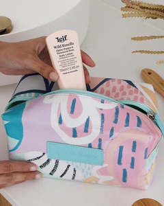 Mindful Marlo Box Makeup Bag - Haven