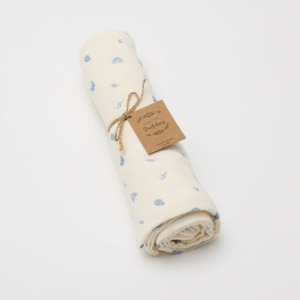 Latest Arrivals: Organic Muslin Swaddle - Enchanted Garden