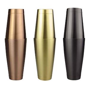 Bar: 2pcs American Style Boston Cocktail Shakers 750Ml