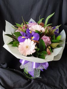 Products: Pink in a glass Vase