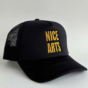 Nice Arts: NICE ARTS cap - shiny gold