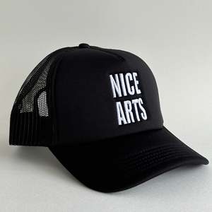 Nice Arts: NICE ARTS cap - crisp white