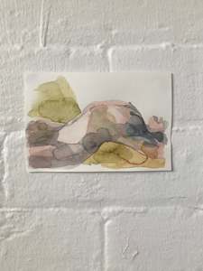 Studies: 'Ouvert #6' - acrylic on paper (2022)