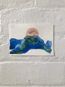 Studies: 'Ouvert #3' - acrylic on paper (2022)