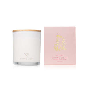 Gifts For Her: Soy Large Candle: Peony Rose