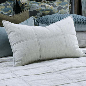 Pillowcases: Noma Pillowsham in Pair: Grey