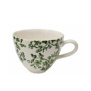 Florentine Handpainted Cup: Verde