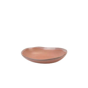 Plates: Melfi Oval Dish: Pink - L24.5cm