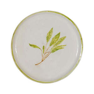 Plates: Vert Basil Dinner Plate