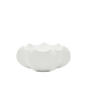 Bowls: Cove Ceramic Bowl: Off White - 27x13