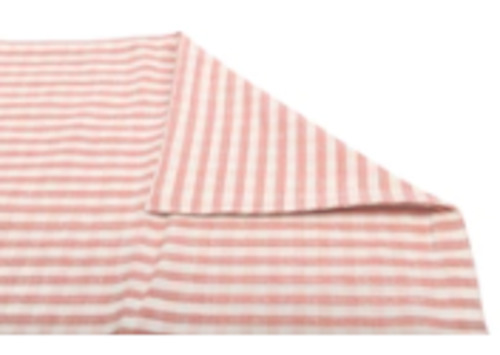 Tablecloths Napkins: Gingham Table Runner - Fig