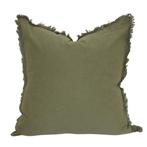 Cushions 1: Sage Green Cotton Linen Cushion - 60x60