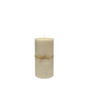 LED Flameless Candle: Taupe - 10x20