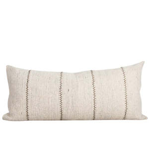 Bed Cushions: Kalahari Cushion: Ecru - 40x90