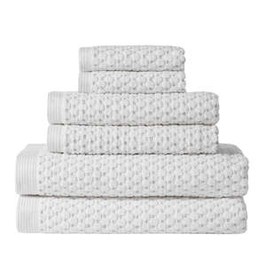 Henley Towel Bundle: Optic White