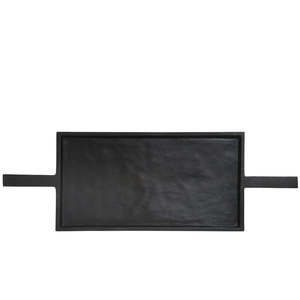 Kitchen Dining: Serving Board Double Handled: Ebonised