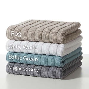 Bed Bath: Nova Plush Double Bath Mat - Fog