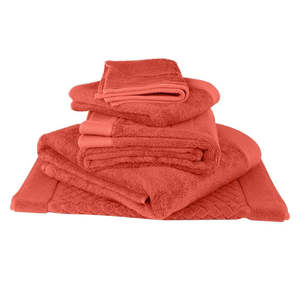 Bed Bath: Bamboo Hand Towel - Paprika