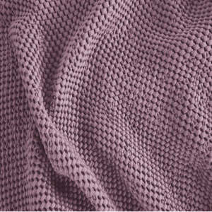 Blankets Throws: Newbliss Stonewashed Blanket: Mauve - Large