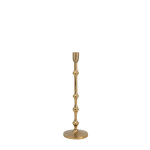 Taper Candle Holder: Gold - Short