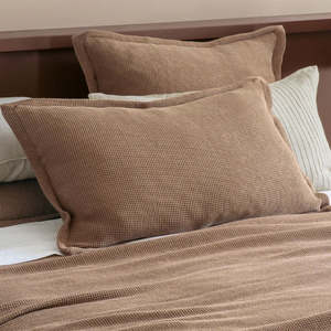Sottobosco Pink Clay Pillowcase in Pair
