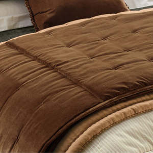 Bedspreads Quilts Comforters: Plissado Sienna Comforter - 240x150