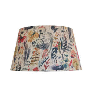 Autumn Leaves Tapered Drum Lampshade - 51cm