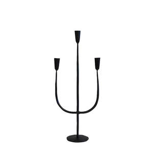 Candle Holders Hurricanes: Dax 3 Light Candlestand - Tall
