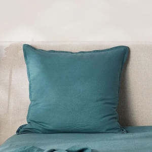 Bed Bath: Pure Linen Eurocase: Mineral