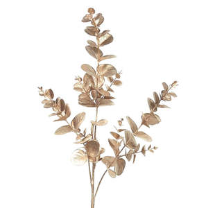Sale Faux Flowers Foliage: Large Eucalyptus: Champagne