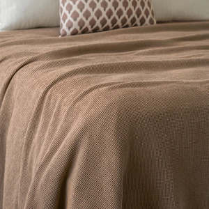 Sottobosco Bedspread: Pink/Clay - Queen