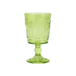 Glassware: Palm Goblet - Green
