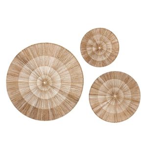 Arianna Round Wall Decor Natural - Small
