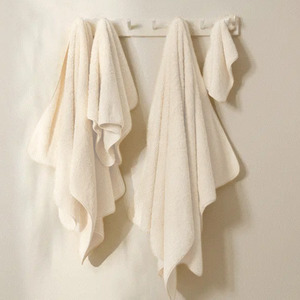 Super Pile Cotton Bath Towel - Raw