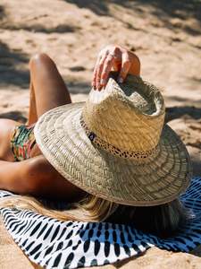 Womens Throw Shade Straw Hat
