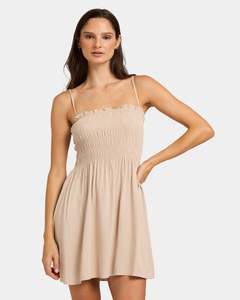 Womens Justice Shirred Dress