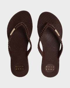 Womens Kick Back Solid Thongs