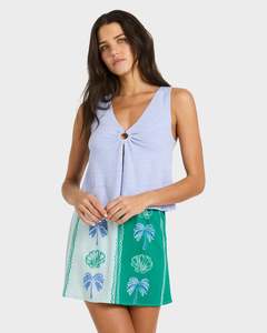 Womens Tops: Womens Veda Knitted Tank