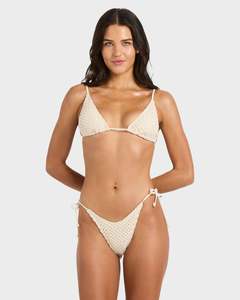 Womens Bikini Bottoms Tie Up: Womens Twisted Tides Skimpy Bikini Bottom