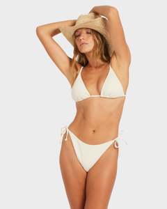 Womens Bikini Bottoms Tie Up: Womens Aruba Cheeky Tie Side Bikini Bottom