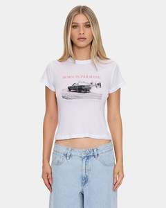Womens Sale Tops: Womens Metal And Dust Boy T-Shirt