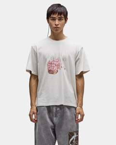 Mens Sale Tops: Mens Awake Shrunken T-Shirt