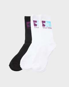 Mens Sale Socks: Mens Gazed 3 Pack Crew Socks