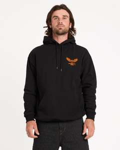 Mens Hammered Pullover Hoodie