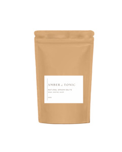 Bath Salts: Epsom Salts