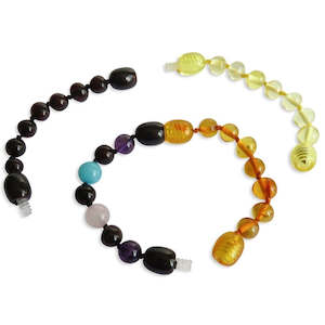 Amber Necklace Extenders: 10cm Amber Necklace Extenders