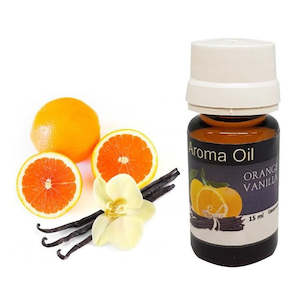 Fragrance Oils: 15ml Orange & Vanilla Fragrance Aroma Oil (1A7)